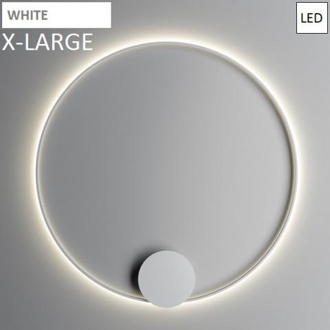 Аплик/Плафон Ø140cm LED бял 