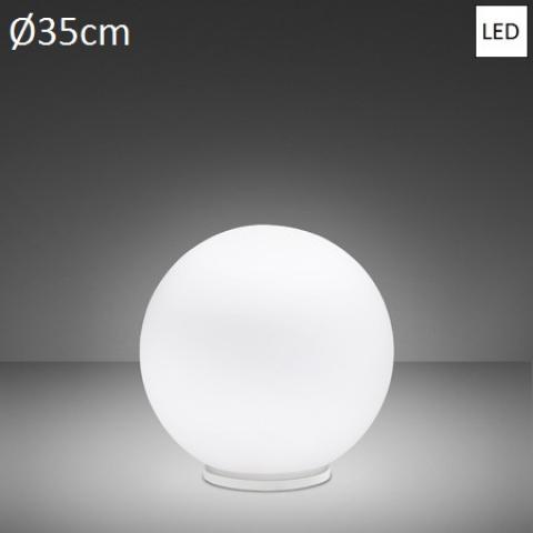 Настолна лампа Ø35cm LED бял 