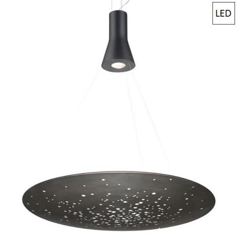Пендел Ø90cm LED черно желязо