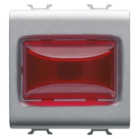 Indicator LED lamp 12V ac/dc/ 230V ac 50/60Hz - red