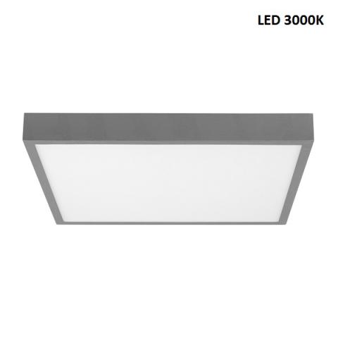 Ceiling light XL - LED 43W 3000K - beton grey