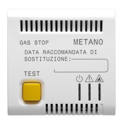 Methan detector with accoustic and visual alarm, 12V ac/dc