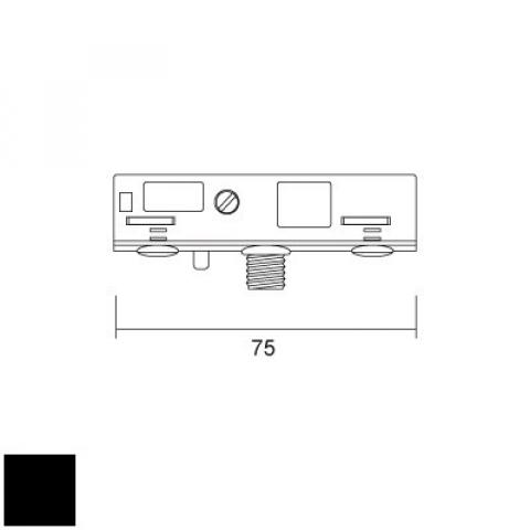 Адаптер за окачвач, 12V-5А-1kg (М10х1,5)