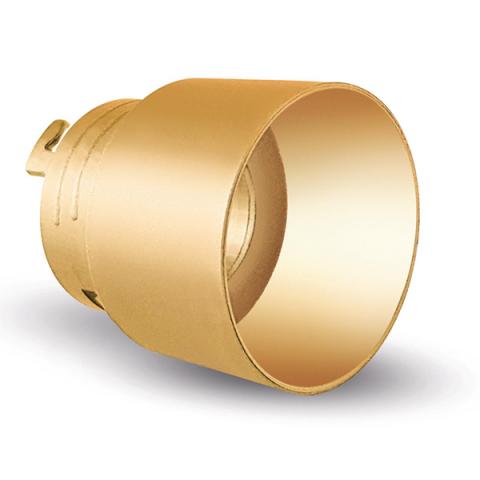 Satined gold baffle for Perfetto-in 50