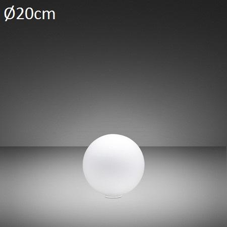 Настолна лампа Ø20cm G9 бяла