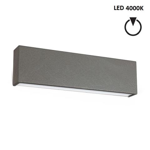 Wall light M - LED 14W 4000K - beton grey