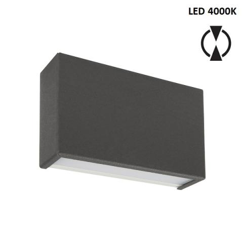Wall light S - LED 10W 4000K - beton grey