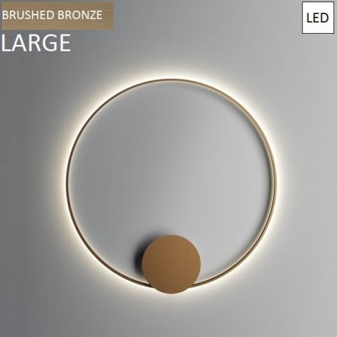 Wall/ceiling lamp Ø110cm LED Bronze
