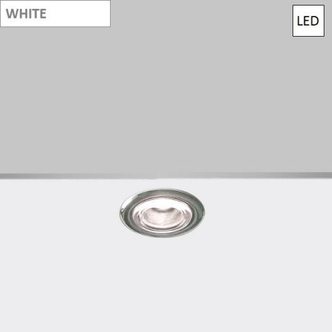 Mini-downlight DJ STEEL RING LED white