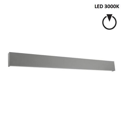 Wall light XL - LED 41W 3000K - beton grey
