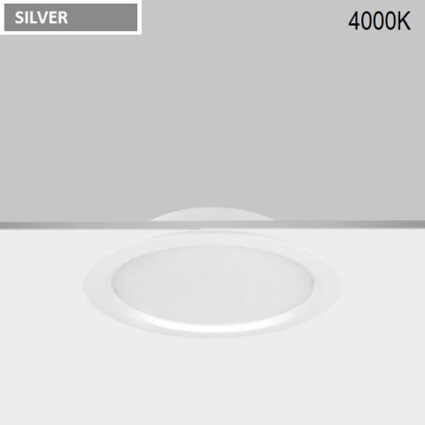Downlight Ra 16 LED 18W 4000K silver