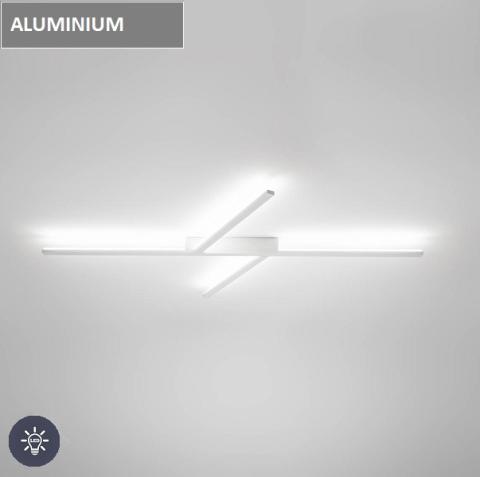 ПЛАФОН LED Полиран алуминий