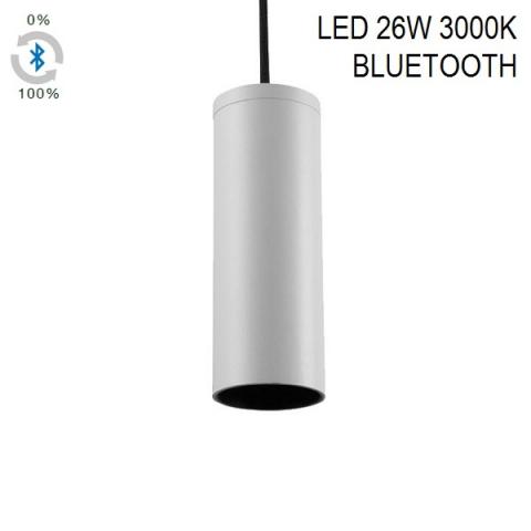 Suspension PERFETTO COMPACT-S LED 26W 3000K BLUETOOTH white
