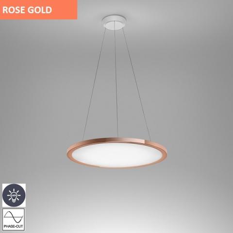 Suspension Ø477mm LED rose gold