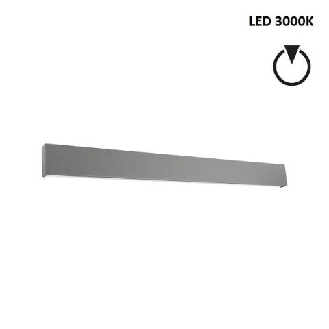 Аплик L - LED 28W 3000K - бетоново сив