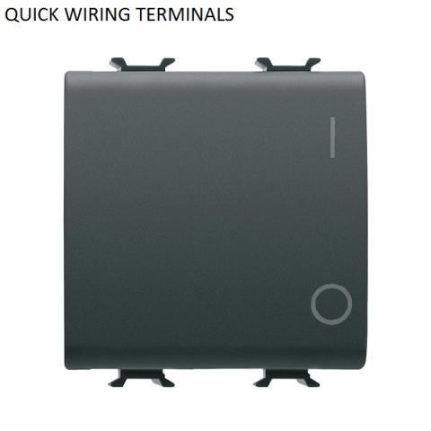 ONE-WAY SWITCH 2P 16AX - quick wiring terminals  