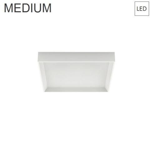 Wall/Ceiling Lamp 400x400 33W 3000K LED white