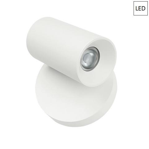 Wall/ceiling/spot light LED White 