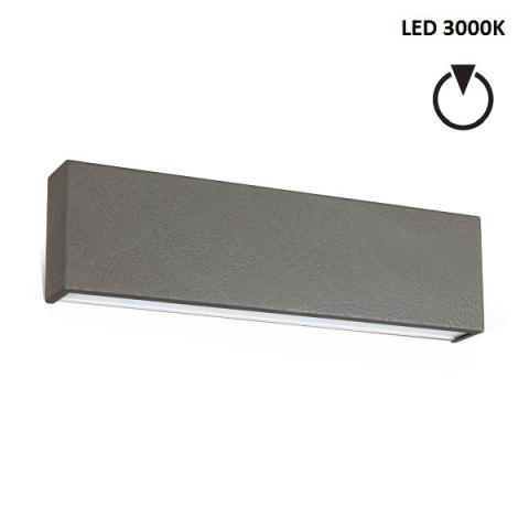 Wall light M - LED 14W 3000K - beton grey
