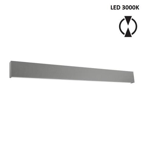 Аплик XL - LED 41W 3000K - бетоново сив