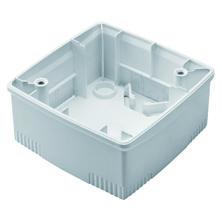 Wall-mounting box white 2+2 gang for plates ONE International