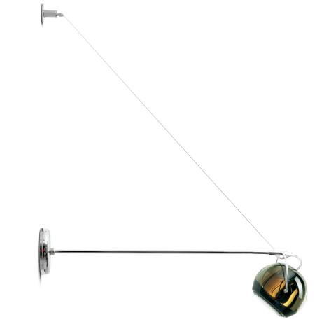 Overhanging Lamp L20-45cm Ø9cm Copper
