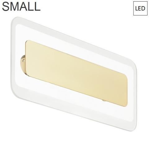 Wall lamp 314x135mm LED Gold - Transparent 