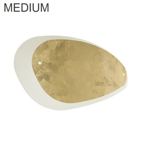 Wall/Ceiling lamp 432X264 2xE27 IP20 white/gold
